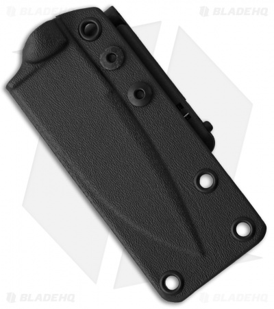 Bastinelli Creations RED V2 Fixed Blade Knife 3D Carbon Fiber (4" Black)