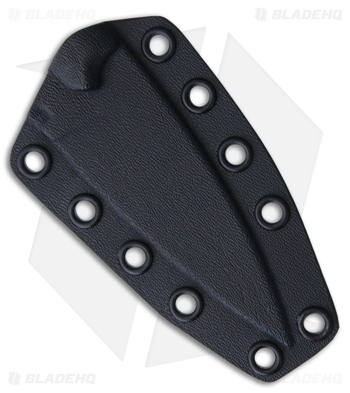 Bastinelli Creations SIN Fixed Blade Knife Black G-10 (3.5" Black SW)