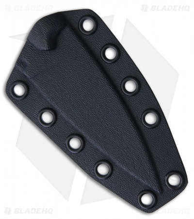 Bastinelli Creations SIN Fixed Blade Knife Black G-10 (3.5" Black SW)