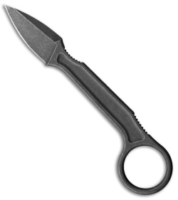 Bastinelli Creations Spade Fixed Blade Karambit Knife (1.75" Plain)