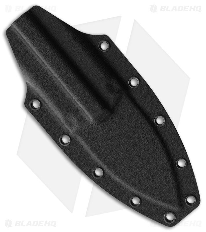 Bastinelli Creations Telum Fixed Blade Knife Green Micarta (2.5" Black SW Serr)