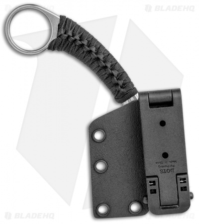 Bastinelli PiKa Picoeur Karambit Fixed Blade Knife Wrapped (1" Stonewash)