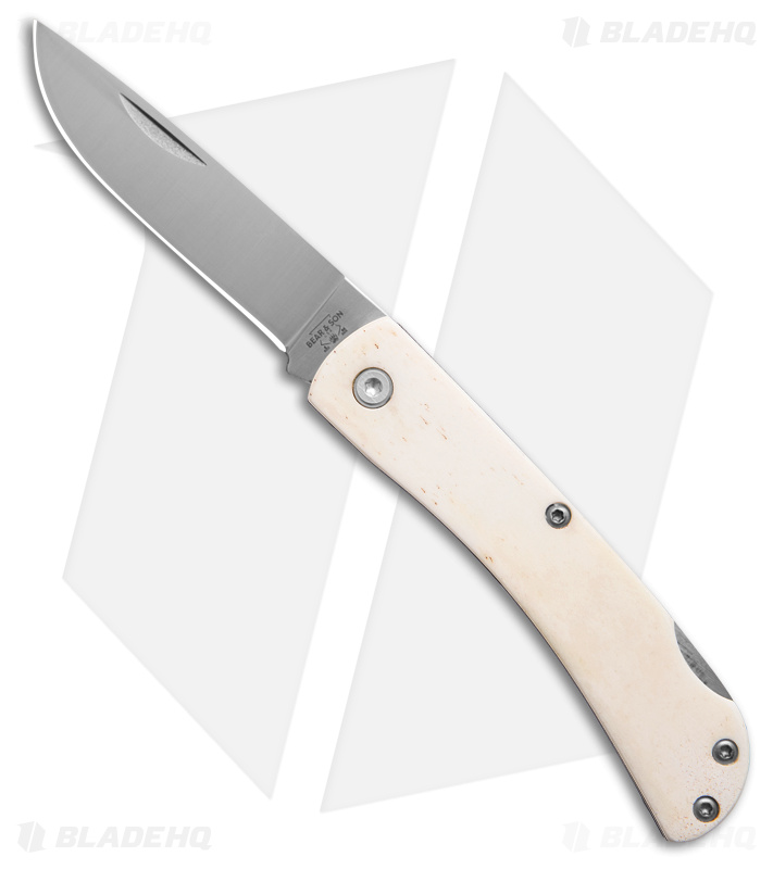 Bear & Son White Small Smooth Bone Ivory (Sat) - Blade HQ