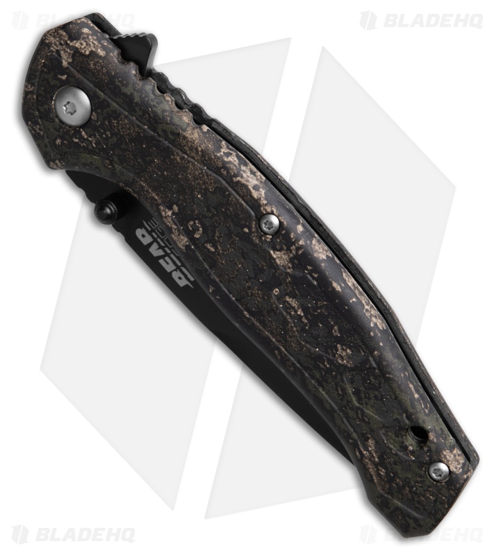 Bear Edge Brisk 2.0 Spring Assisted Knife Strata Zytel Black