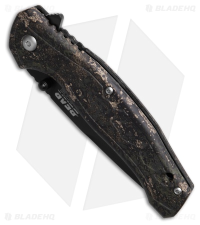 Bear Edge Brisk 2.0 Spring Assisted Knife TrueTimber Strata Zytel (3.1" Black)