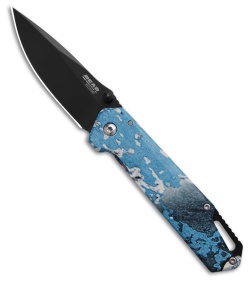 Bear Edge Brisk 3.0 Frame Lock Knife TrueTimber Rift Blue SS (3" Black)