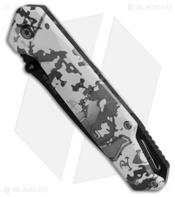 Bear Edge Brisk 3.0 Frame Lock Knife TrueTimber Viper White SS (3" Black)