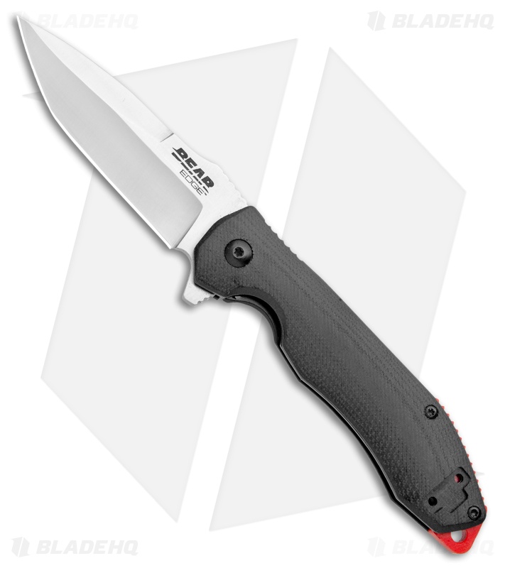 Bear Edge Sidewinder Frame Lock Knife Black G-10 (3.25
