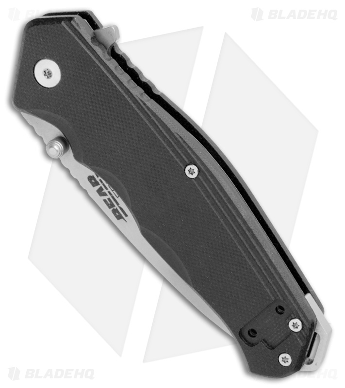 Bear Edge Sideliner Liner Lock Knife Black G-10 (3.25" Bead Blast) 61102B
