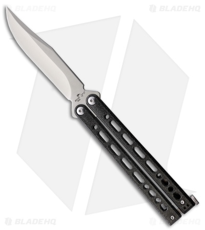 Bear Ops Bear Song VIII Galaxy Clip Point Butterfly Knife Galaxy (4" Satin)