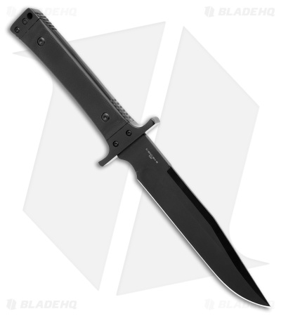 Bear Ops Bear Tac III  Fixed Blade Knife Black G-10 (5.25" Black)