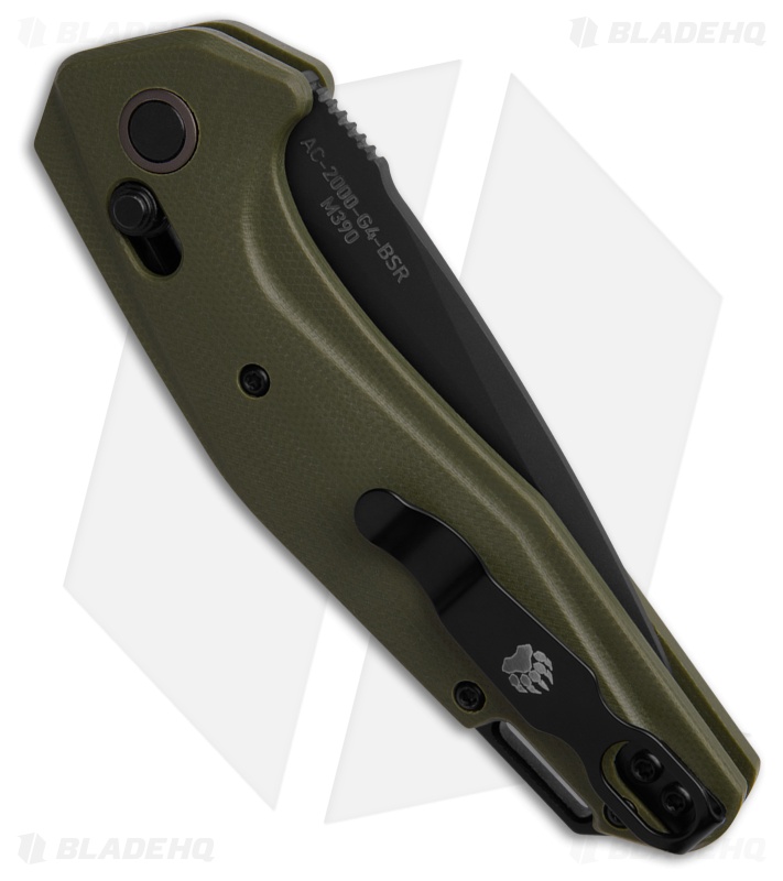 Bear Ops KATAKT I Automatic Lever Lock Knife OD Green (3.25 Black