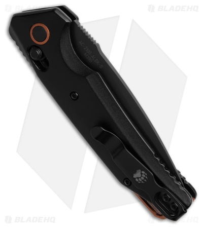 Bear Ops KATAKT II Automatic Slide Lock Knife Black Al/Copper (3.25" Black)