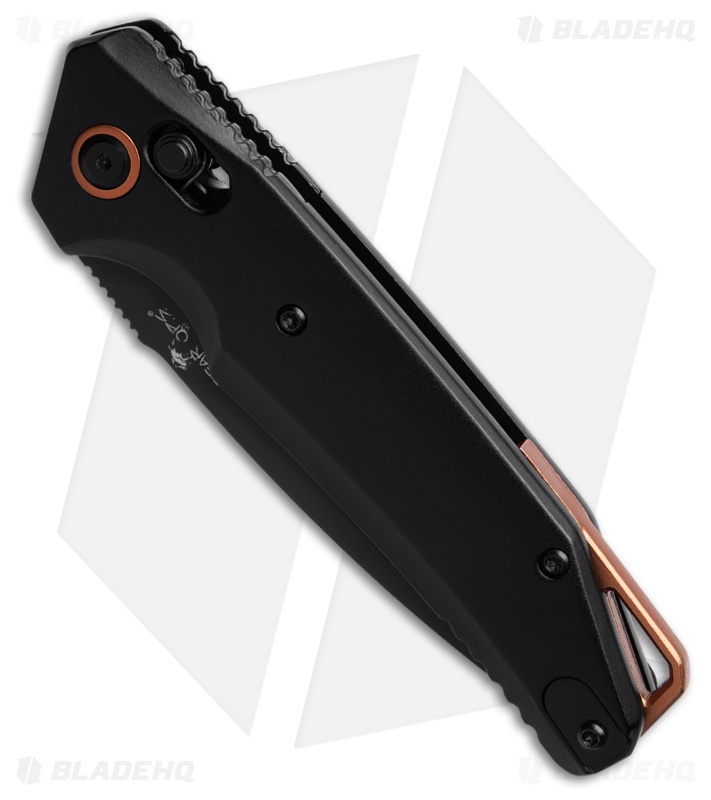 Bear Ops KATAKT II Automatic Slide Lock Knife Black Al/Copper (3.25" Black)