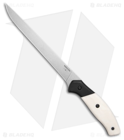 Bear & Son White Smooth Bone Professional Fillet Knife (7.5" SW)