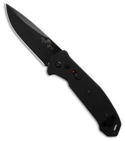 Bear OPS Bold Action V  Automatic Knife Black G-10 (3.25" Black D2) AC-521-B4-B