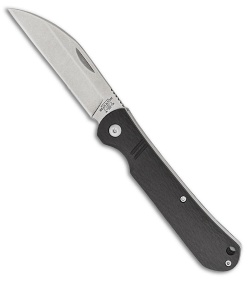 Bear & Son Bear & Son Wharncliffe Slip Joint Knife Carbon Fiber (3.25" Satin) - $98.95 at Blade HQ