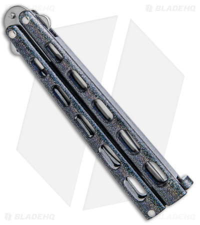 Bear & Son 5" Butterfly Knife Galaxy (4" Satin) 114GX