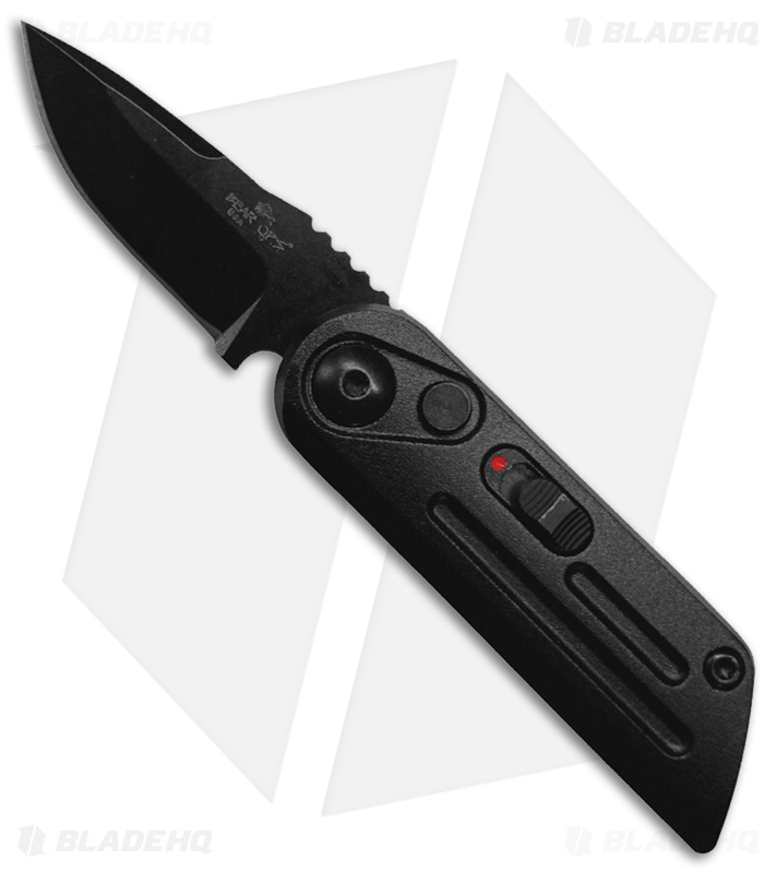 Bear Ops Bold Action XIV Automatic Knife Black - Blade HQ
