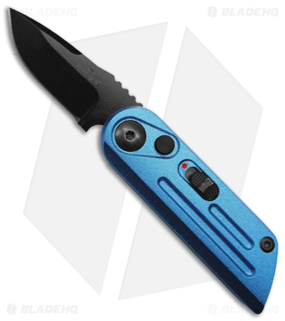 Bear Ops Bold Action XIV Automatic Knife Blue - Blade HQ
