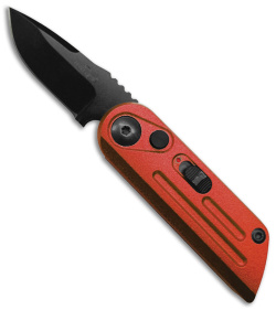 Bear Ops Bold Action XIV Automatic Knife Red Stainless Steel (1.5" Black)