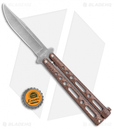 Bear & Son Butterfly Carbon Steel Knife Copper Vein (5" Stonewash)