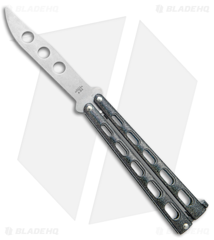 Bear and Son 114 Butterfly Trainer Knife Galaxy (4.2" SW Dull) 114GXTR