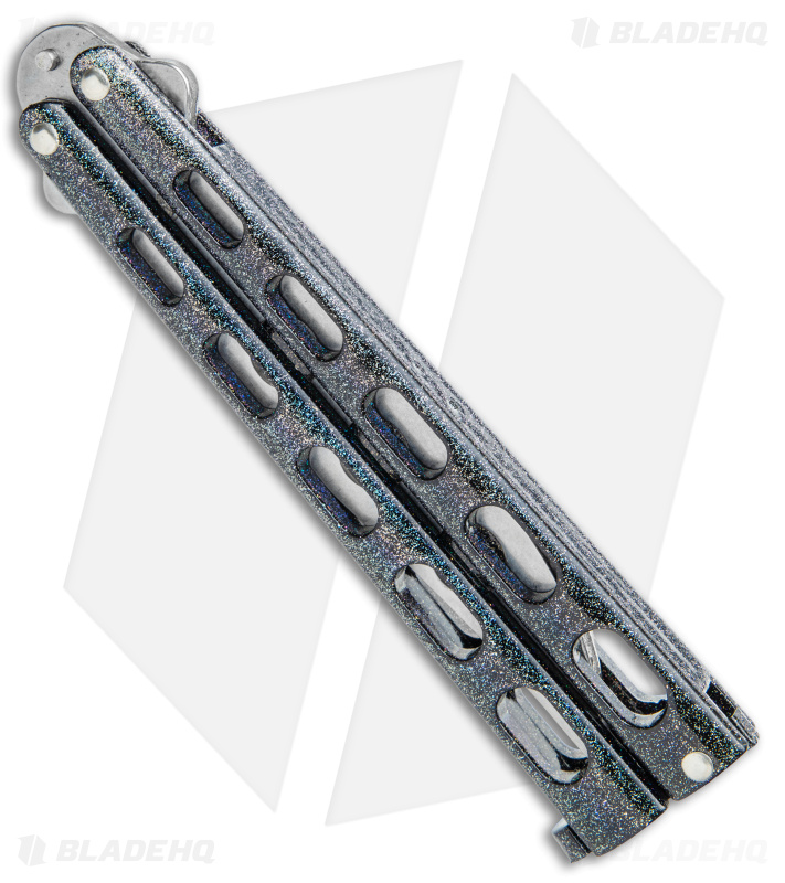 Bear and Son 114 Butterfly Trainer Knife Galaxy (4.2" SW Dull) 114GXTR