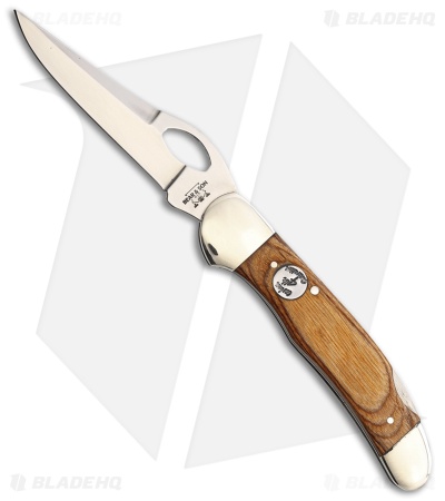 Bear & Son Heritage Locking Cowhand Lockback Knife Walnut (2.9" Satin)