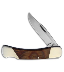 Bear & Son Heritage Walnut Lockback Knife (3" Satin)