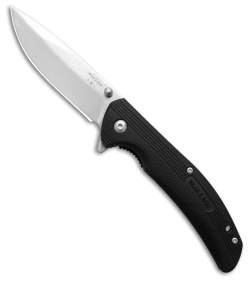 Bear & Son Sideliner Liner Lock Knife Black Zytel (3.25" Satin)