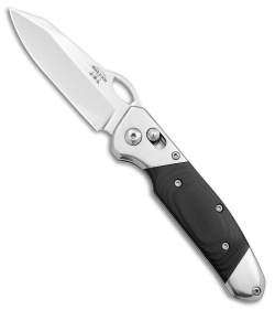 Bear & Son Slide Lock Knife Black G-10 (2.95" Satin)