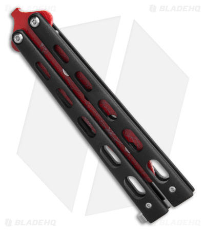 Bear and Son Widow Series Butterfly Trainer Black (4" Red)