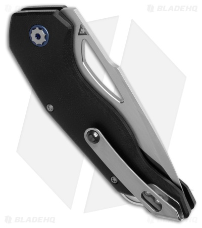 Begg Knives Galaxy Button Lock Knife Black G-10 (3.3" Cryo Treated Satin) BG058