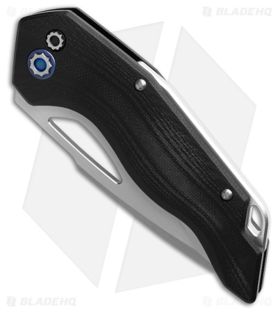 Begg Knives Galaxy Button Lock Knife Black G-10 (3.3" Cryo Treated Satin) BG058