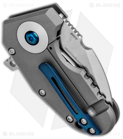 Benchmade Sibert 756 Mini Pocket Rocket Flipper Knife Titanium (1.87" SW)