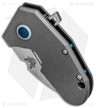 Benchmade Sibert 756 Mini Pocket Rocket Flipper Knife Titanium (1.87" SW)