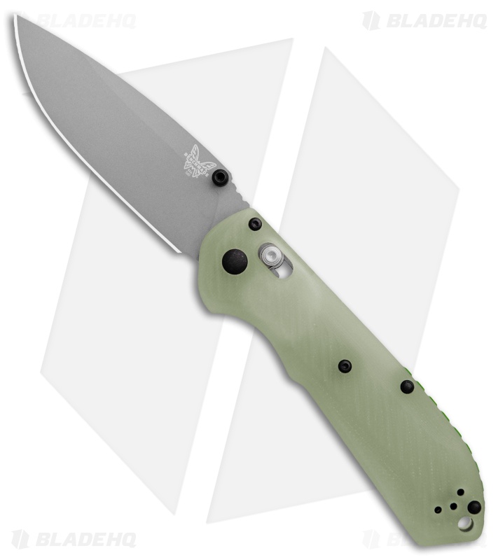 Benchmade 560BK1801 Freek AXIS Lock Knife Natural G10 M4 (3.6" Gray