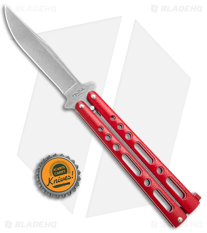 Butterfly S レッド 2枚セット Benchmark Butterfly Knife Red Epoxy Steel (4