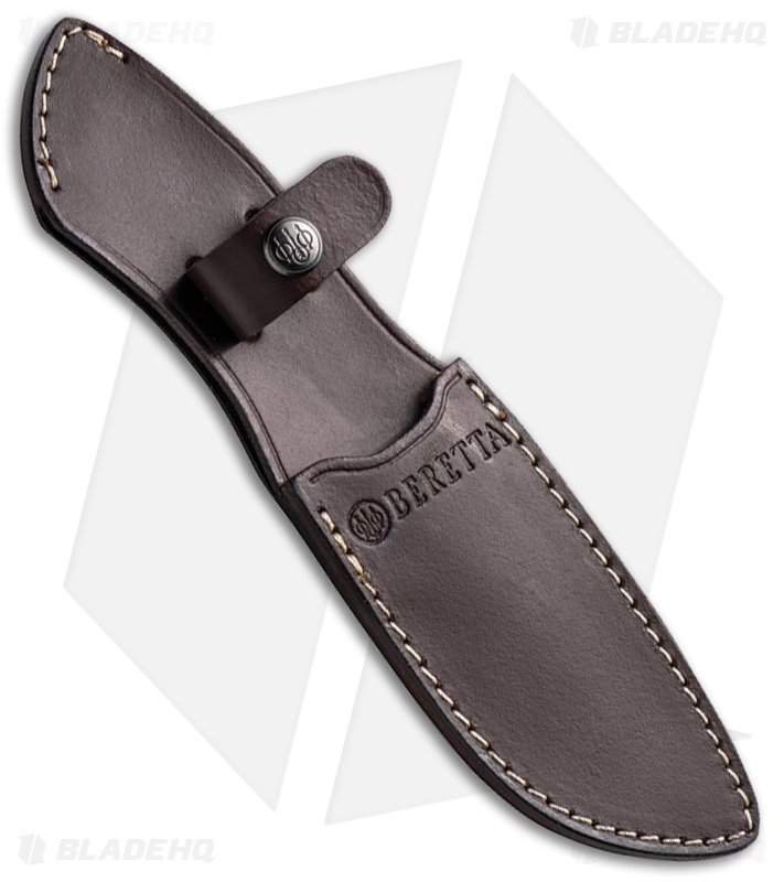 Beretta Eland Walnut Fixed Blade Knife (3.75" Satin)
