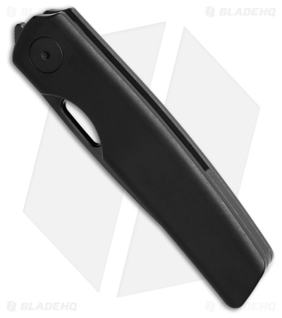 BergBlades Mini Sweeney Frame Lock Knife Black DLC Titanium (2.9" Black DLC) 