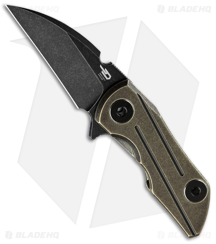 Bestech 2500 Delta Frame Lock Knife Bronze Ti - Blade HQ