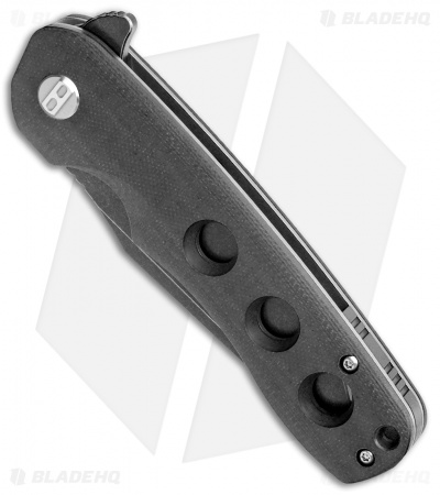 Bestech Knives Arctic Liner Lock Knife Black G-10 (3.5" Black) BG33A-2