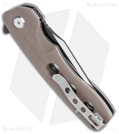 Bestech Knives Arctic Liner Lock Knife Brown G-10 (3.5" Two-Tone) BG33D-1