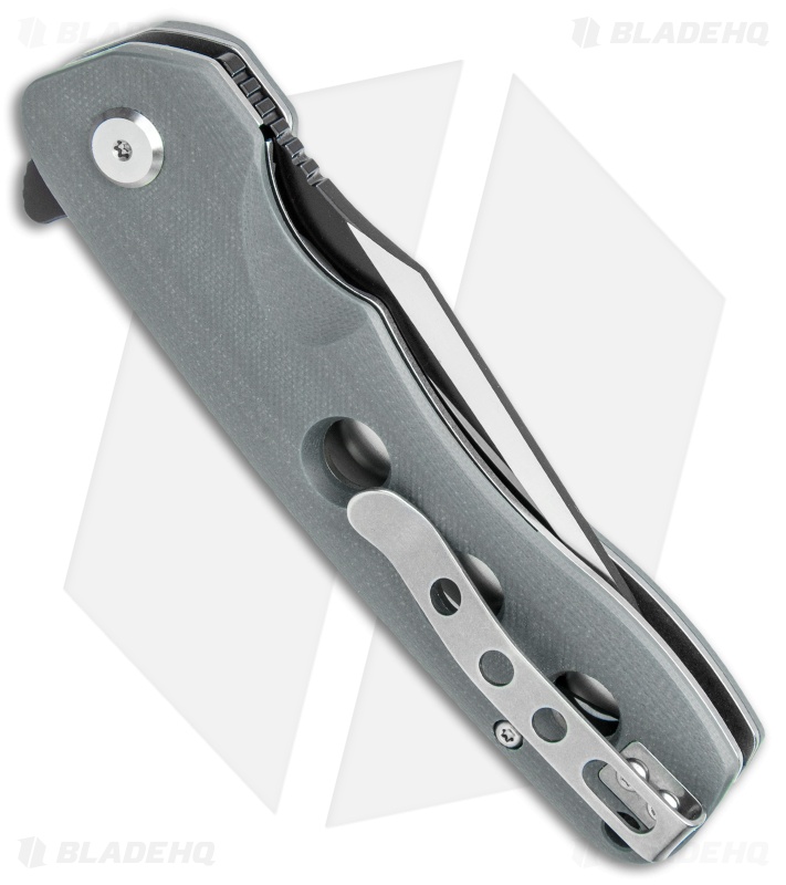 Bestech Knives Arctic Liner Lock Knife Gray G-10 (3.5" Two-Tone) BG33C-1