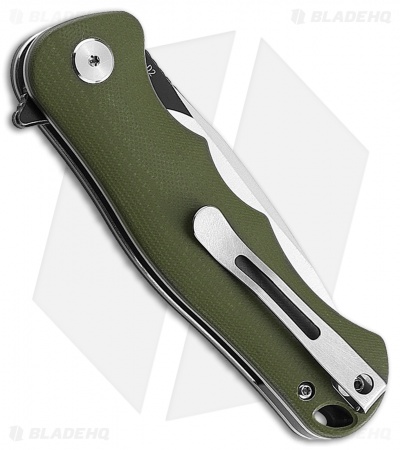 Bestech Knives Bobcat Liner Lock Knife Green G-10 (3.1" Two Tone D2)