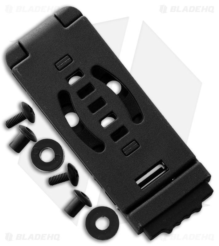 Bestech Knives Mini Belt Clip for Fixed Blade Knives Black Polymer - BTKMC