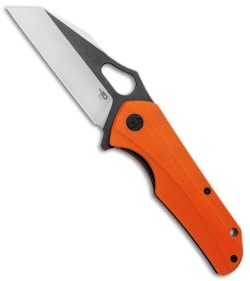 Bestech Knives Operator Liner Lock Knife Orange G-10 (3.4" )