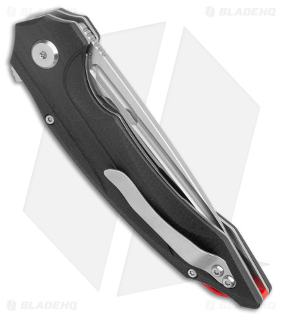 Bestech Knives Ornetta Liner Lock Knife Black G-10 (3.5" Satin SW D2) BG50A