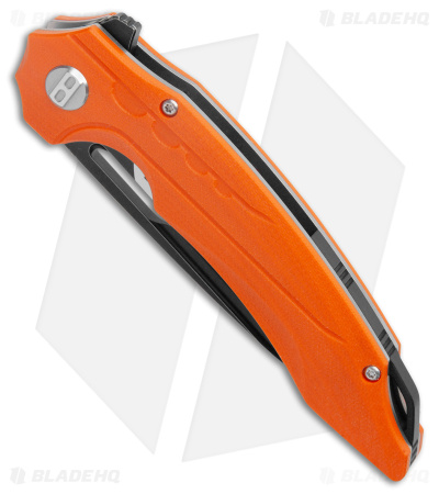 Bestech Knives Ornetta Liner Lock Knife Orange G-10 (3.5" Two-Tone D2) BG50C
